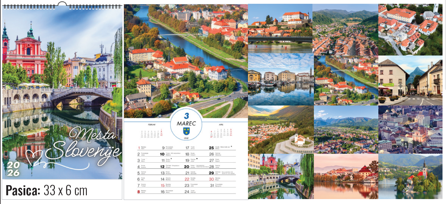 Koledar Mesta Slovenije Koledar Mesta Slovenije