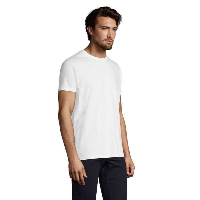 Majica T-shirt 190 g/m2 moška IMPERIAL SOL'S Bela Majica T-shirt 190 g/m2 moška IMPERIAL SOL'S Bela