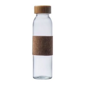 Steklenička - flaška z oprijemom iz plute