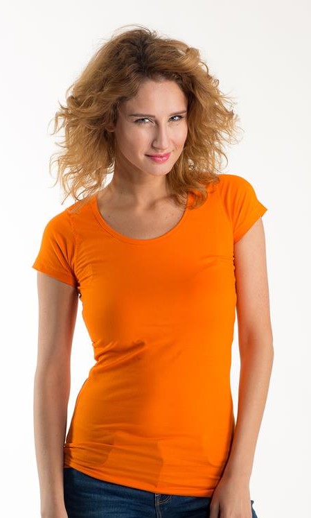 Ženska oprijeta majica z elastanom 190 g/m2