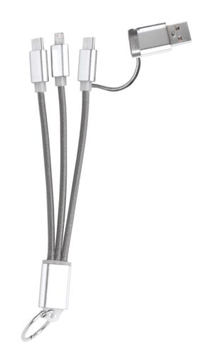 Obesek z USB polnilnim kablom