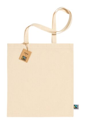 Nakupovalna vrečka 180 g/m2 dolg ročaj iz Fairtrade bombaža (Pravična trgovina)
