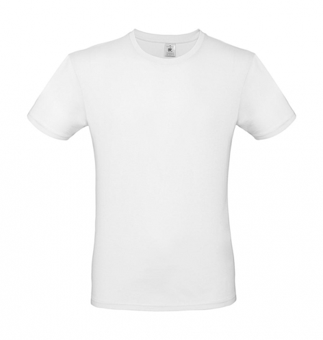 Majica T-shirt moška 145 g/m2 bela