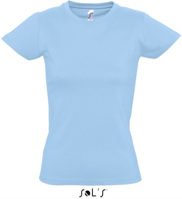 Majica t-shirt 190 g/m2 ženska IMPERIAL SOL'S barvna
