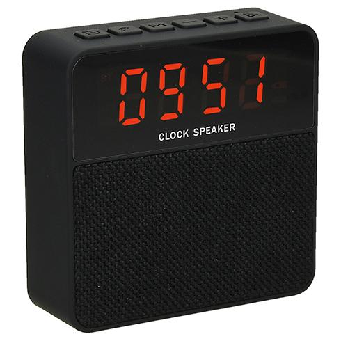 Bluetooth zvočnik z uro in FM radio