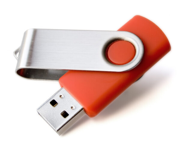 USB ključek gumiran Twister 16 GB (NA ZALOGI)