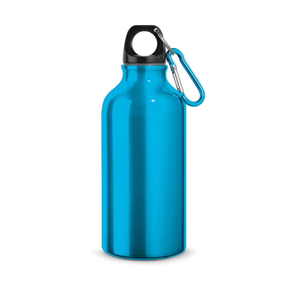 Bidon alu - 400 ml flaška s karabinom Bidon alu - 400 ml flaška s karabinom