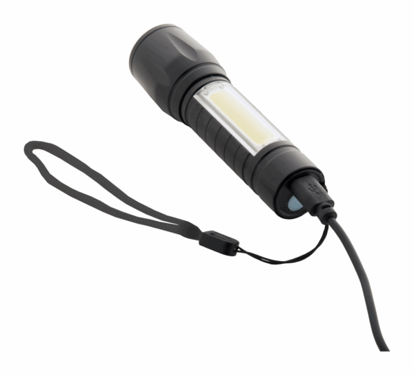 Svetilka COB z USB polnilno baterijo