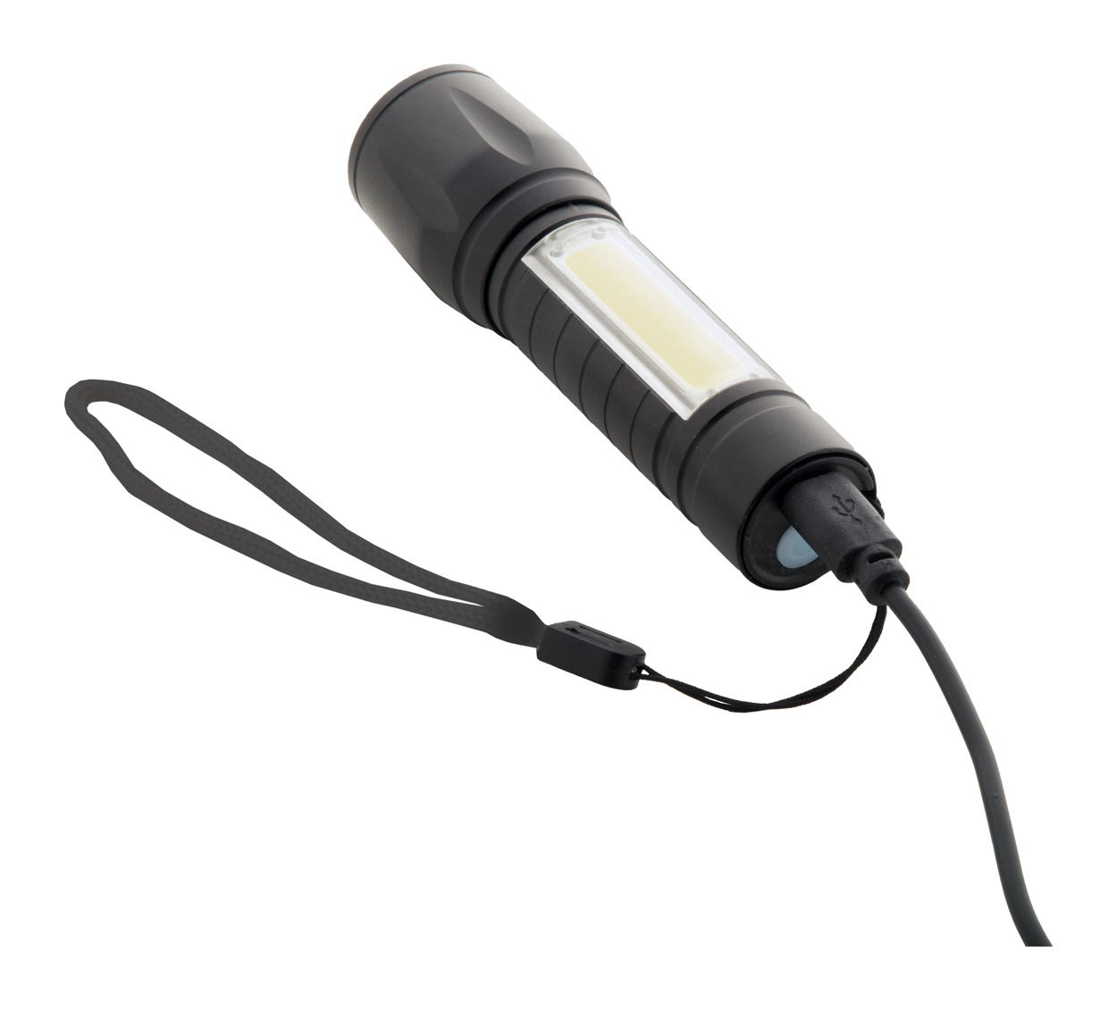 Svetilka COB z USB polnilno baterijo Svetilka COB z USB polnilno baterijo