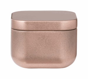 Dišeča sveča v kovinski škatlici Dišeča sveča v kovinski škatlici