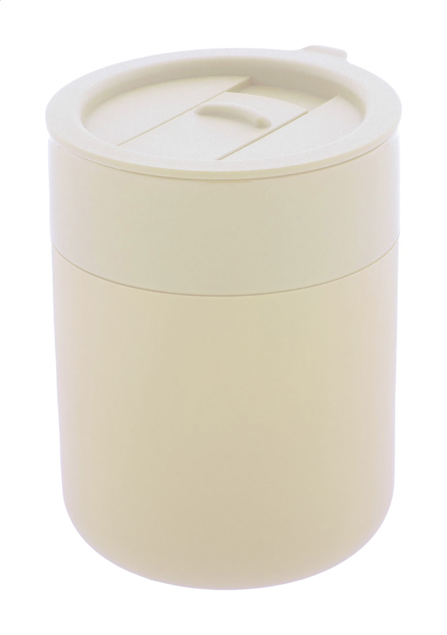 Potovalni keramični lonček s silikonsko prevleko 300 ml Potovalni keramični lonček s silikonsko prevleko 300 ml