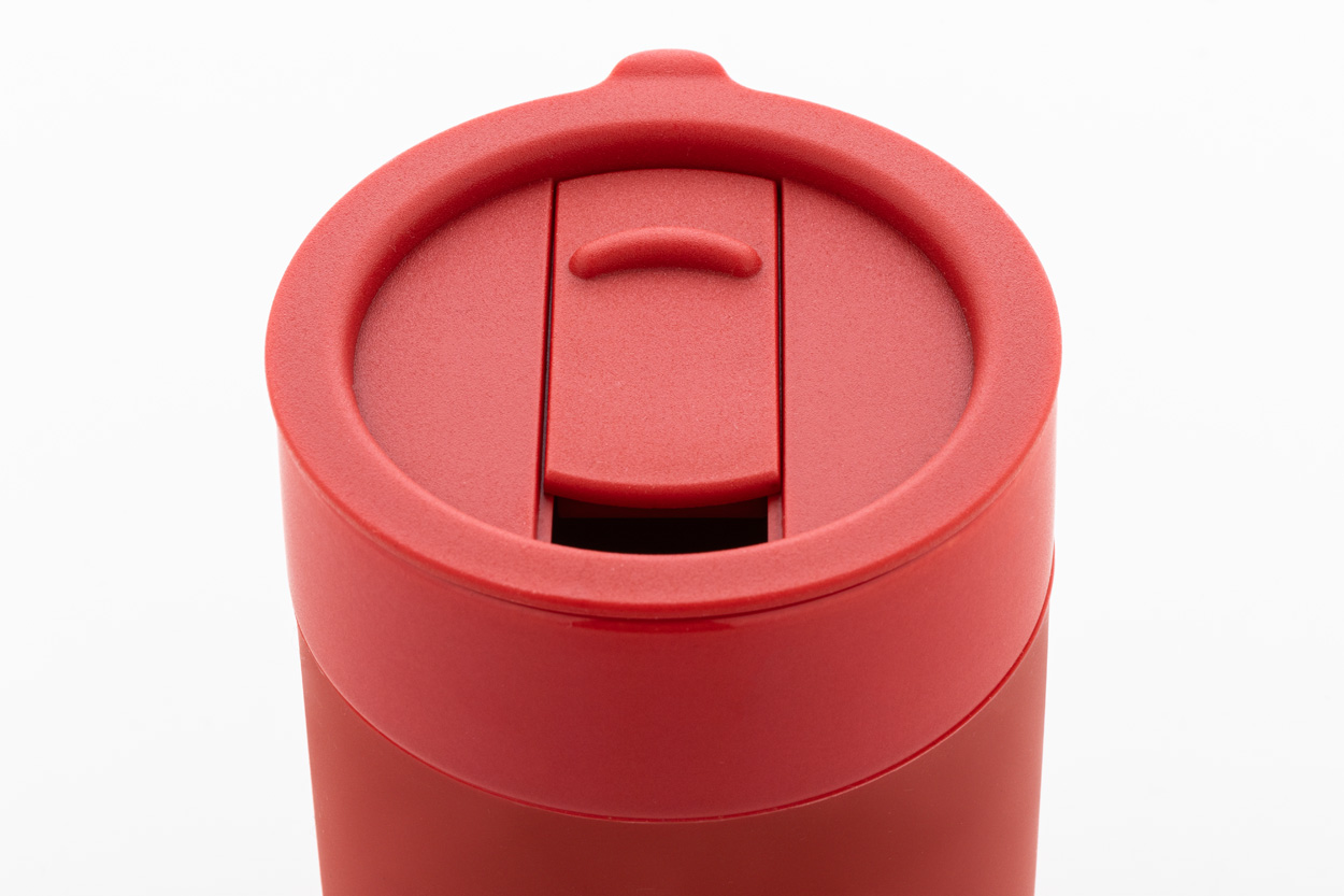Potovalni keramični lonček s silikonsko prevleko 300 ml Potovalni keramični lonček s silikonsko prevleko 300 ml