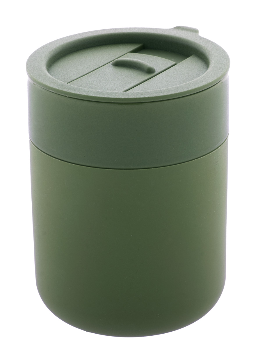 Potovalni keramični lonček s silikonsko prevleko 300 ml Potovalni keramični lonček s silikonsko prevleko 300 ml