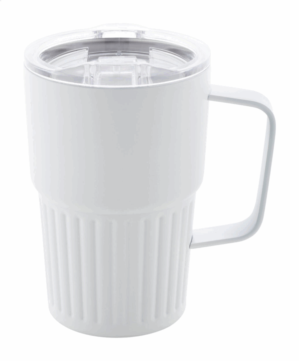 Termo lonček z dvojno steno - reciklirano nerjaveče jeklo 470 ml