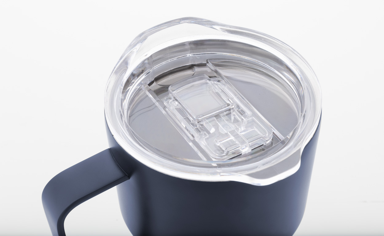 Termo lonček z dvojno steno - reciklirano nerjaveče jeklo 470 ml Termo lonček z dvojno steno - reciklirano nerjaveče jeklo 470 ml