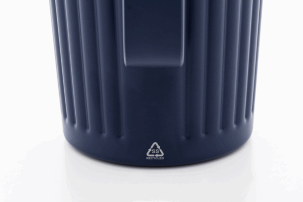 Termo lonček z dvojno steno - reciklirano nerjaveče jeklo 470 ml
