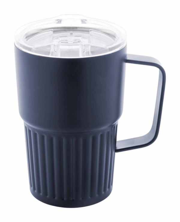 Termo lonček z dvojno steno - reciklirano nerjaveče jeklo 470 ml