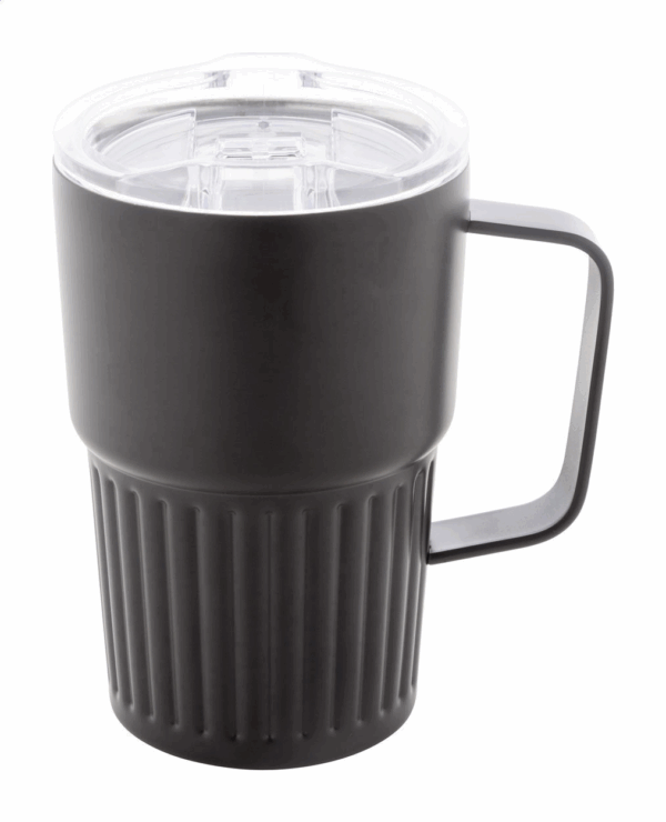 Termo lonček z dvojno steno - reciklirano nerjaveče jeklo 470 ml