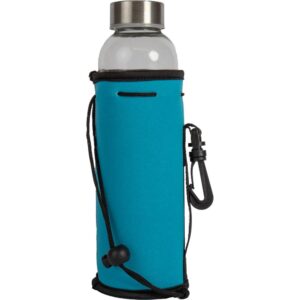 Steklenička - flaška 500 ml neopren s trakom in karabinom