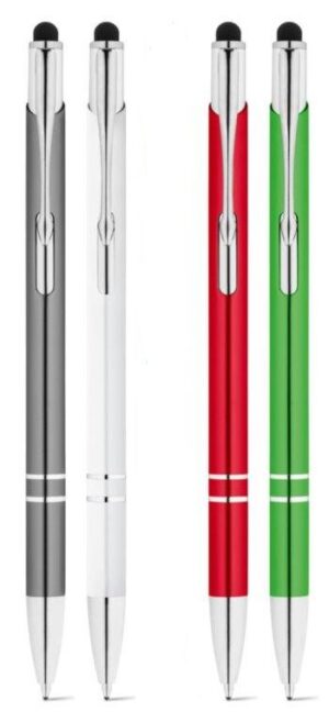 Paket - kemični svinčnik Jon Touch aluminij - 403 kosov