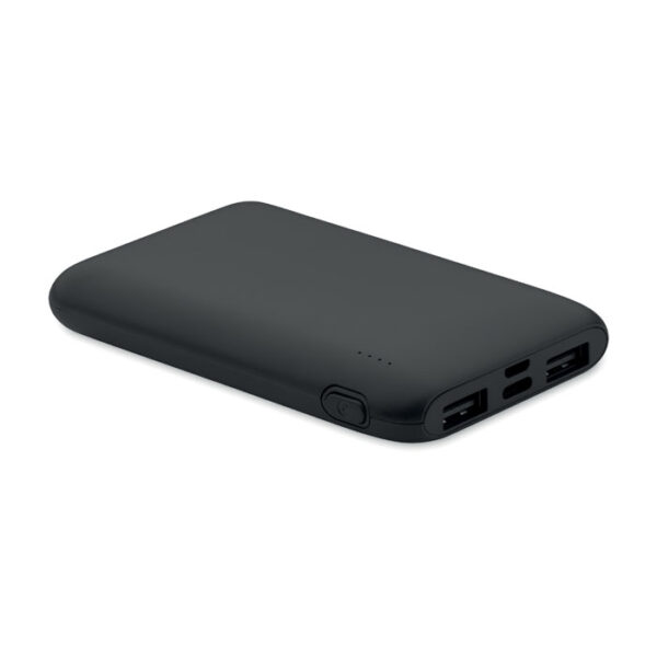 Prenosna baterija - power bank 5000 mAh - recikliran ABS