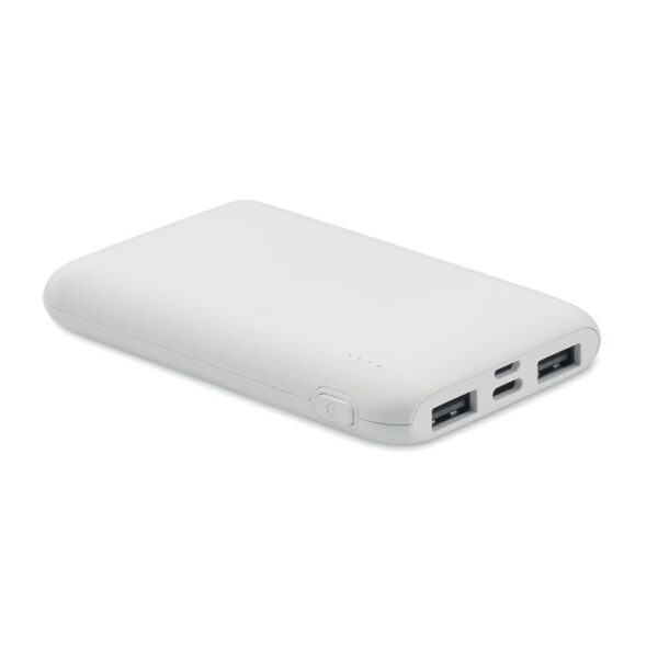 Prenosna baterija - power bank 5000 mAh - recikliran ABS