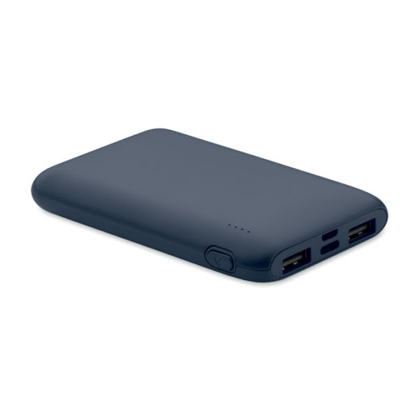 Prenosna baterija - power bank 5000 mAh - recikliran ABS