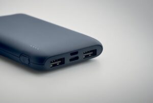 Prenosna baterija - power bank 5000 mAh - recikliran ABS