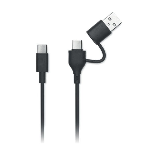 Prenosna baterija - power bank 5000 mAh - recikliran ABS