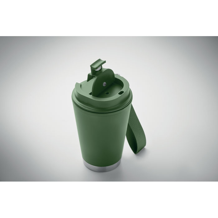 Termo lonček z dvojno steno recikliran 300 ml Termo lonček z dvojno steno recikliran 300 ml