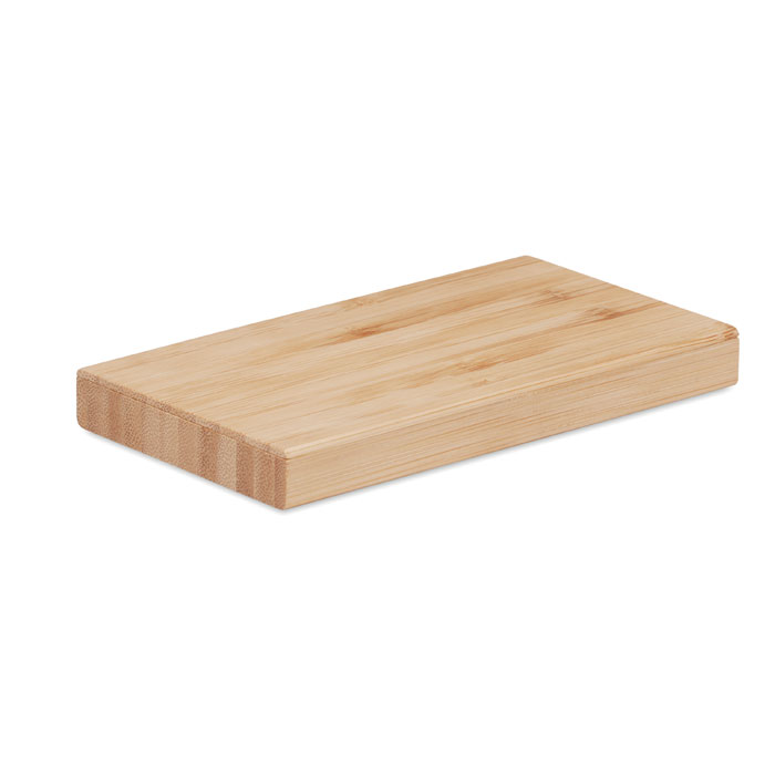 Solarna prenosna baterija Arena Solar - power bank bambus 4000 mAh