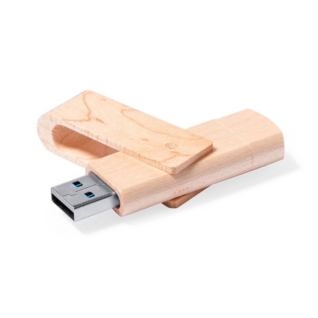 USB ključek OTG lesen 16 GB (NA ZALOGI)