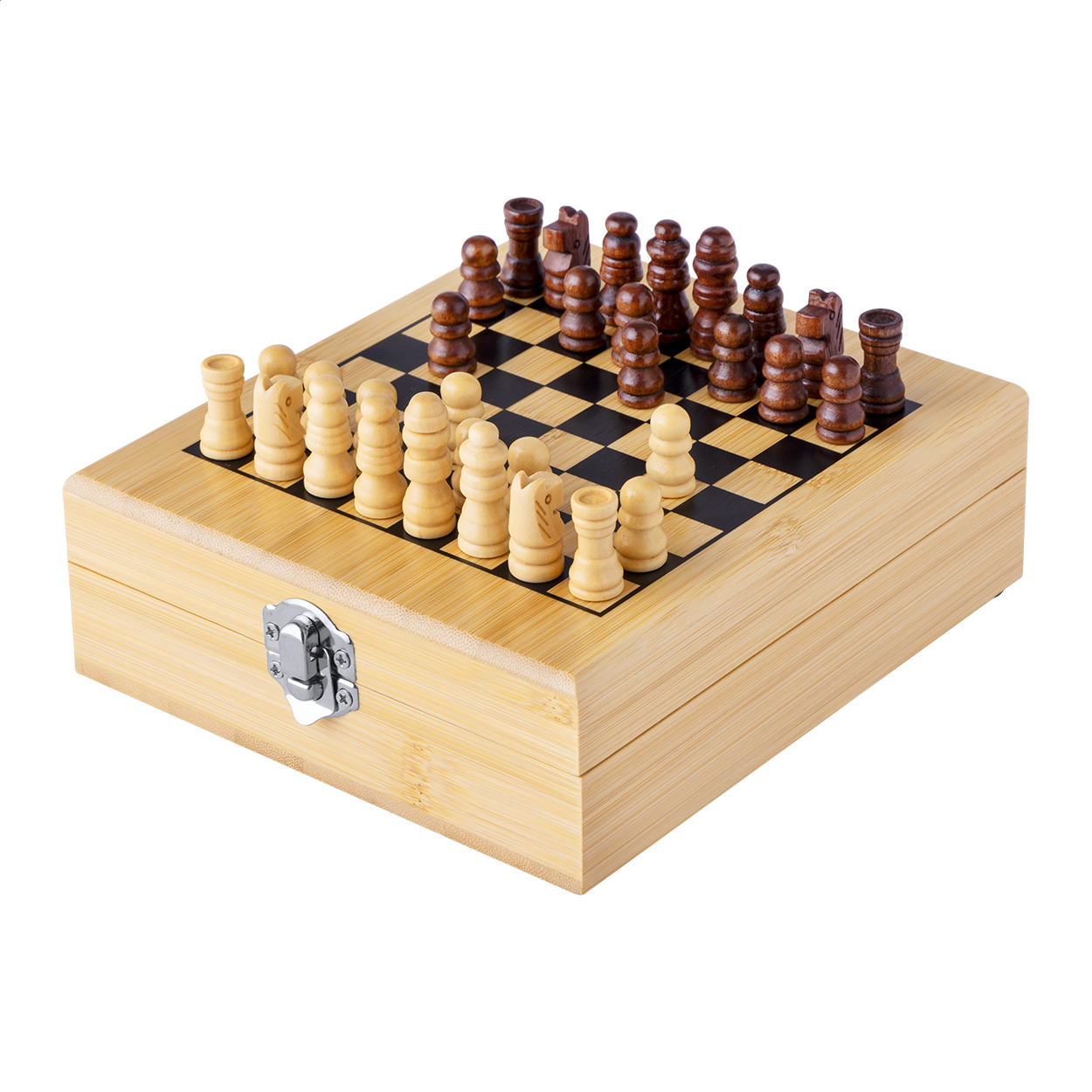 Vinski set in šah bambus
