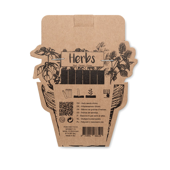 Komplet Seedsticks® zeliščnih semen